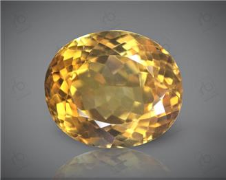 Yellow Citrine Natural Certified  10.41CTS-8517